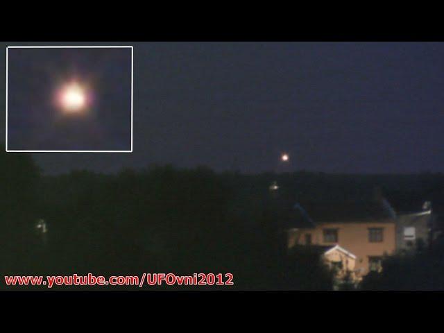 UFO Strange Over Gouy Lez Pieton Belgium, August 16, 2014 - 10:30 p m