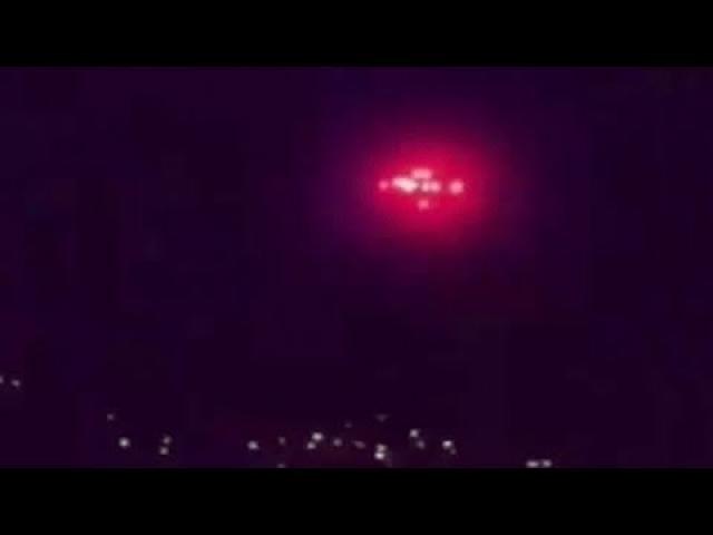 RED LIGHT UFO Filmed near ANTHEM in ARIZONA ! ????