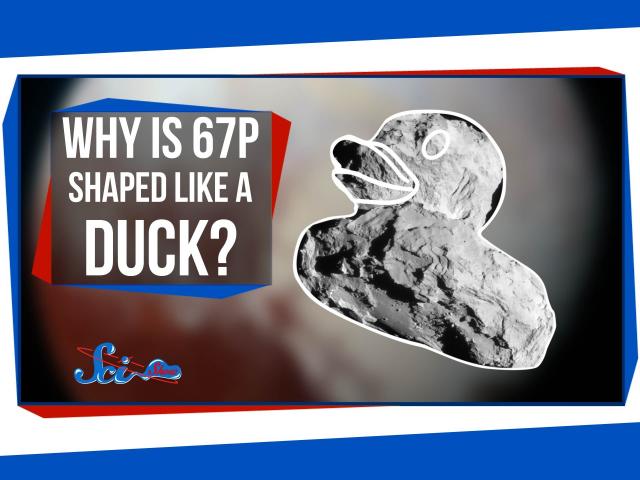 Why Comet 67P Is Shaped Like a Duck, and New Pluto Photos!