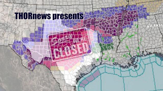 RED ALERT! 1000+ Wrecks in DFW Texas Today! Tomorrow will also be Dangerous due to ICE #ICEMAGEDDON