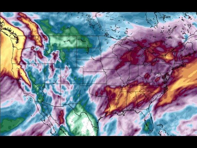 177 rivers flooding & is this a Glitch or Flooding DOOM for the West Coast USA?