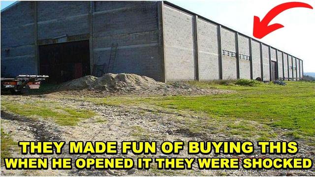 They Made Fun of Him When He Bought an Abandoned Warehouse When He Opened it, Everyone Was Shocked !