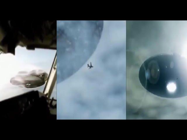 Declassified footage of Giant UFOs taken by USAF over the years