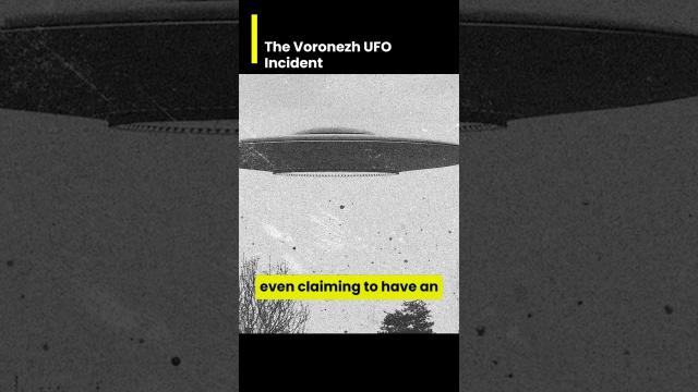 The Voronezh UFO incident Part 2 ???? #shorts