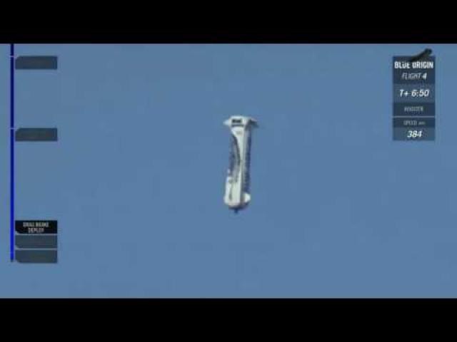 Wow! Blue Origin Launches Capsule and Rocket, Lands Both Again | Video