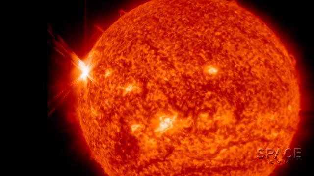 X-Flare! New Sunspot Makes Presence Known | Video