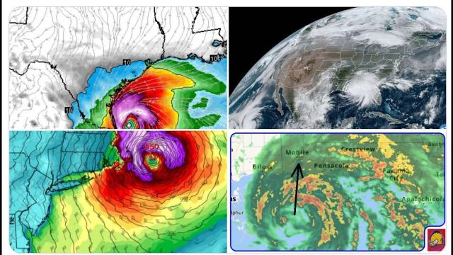 Hurricane Sally 30+ inches of Rain possible. Texas Hurricane 5+ days? East Coast Hurricane 8 days?