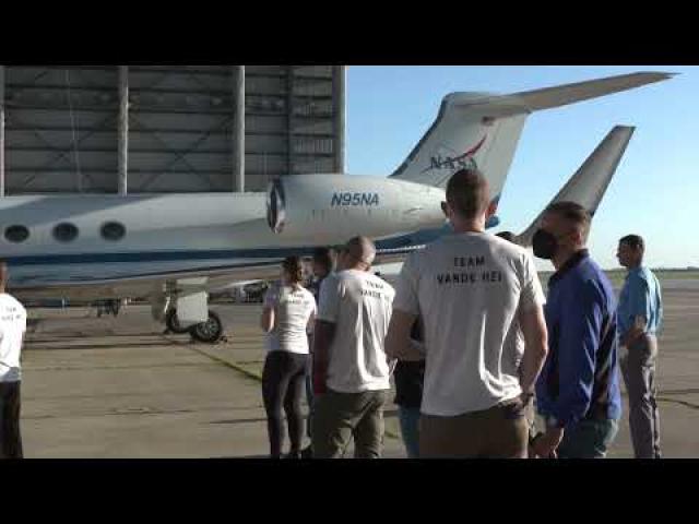 NASA Astronaut Mark Vande Hei Arrives in Houston