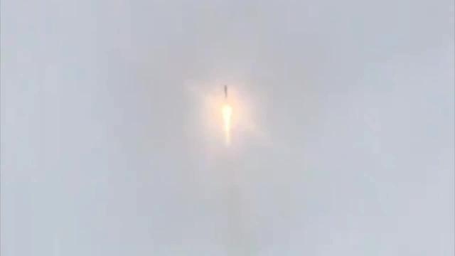Soyuz Rocket Struck by Lightning During Launch
