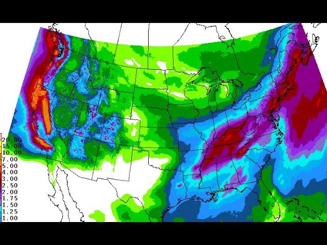 Big West & East Coast Storms & an Asteroid turns into a Comet