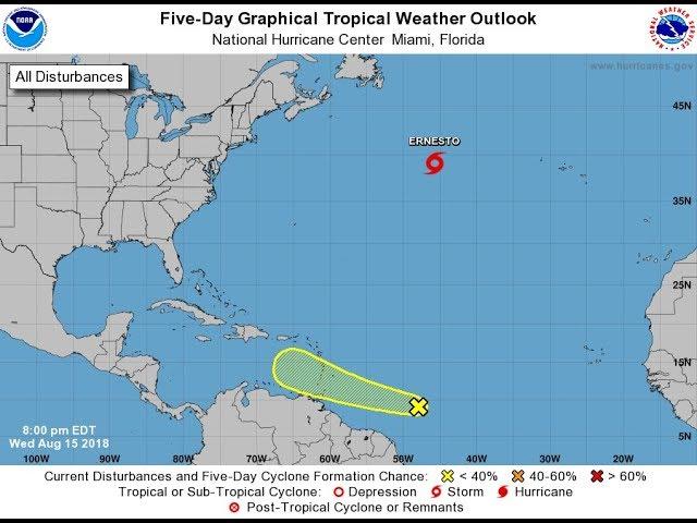 New Atlantic Tropical THREAT is on the Board with 20% chance of Development.