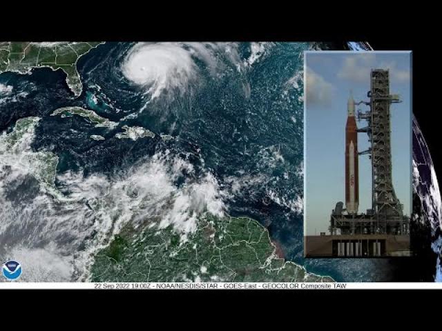 Watch Tropical Storm Ian develop from space, may delay Artemis 1 launch