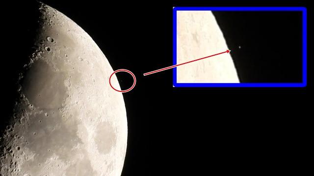 Something is happening on the moon, take a Look!!! (Raw footage)