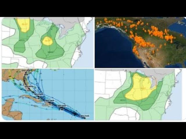 Hurricane & Severe Weather Watch! Wildfires & the next Heatwave! & Climate Change DOOM + August 27th