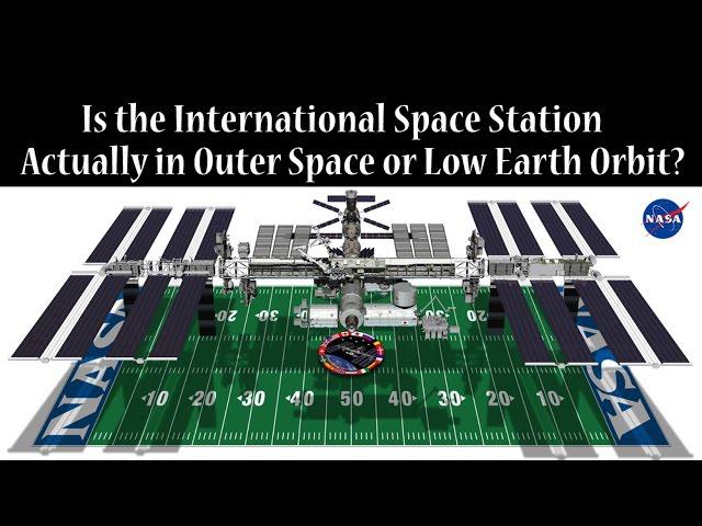 Is the ISS actually in Outer Space?