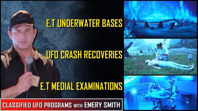 Alien Underwater Bases, UFO Crash Site Recoveries Missions, and E.T Agendas