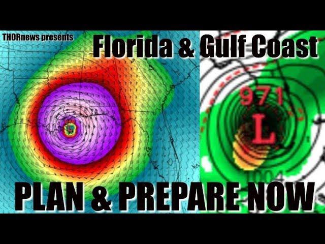 FLORIDA & Gulf Coast! Prepare for a MAJOR HURRICANE in 7 days!