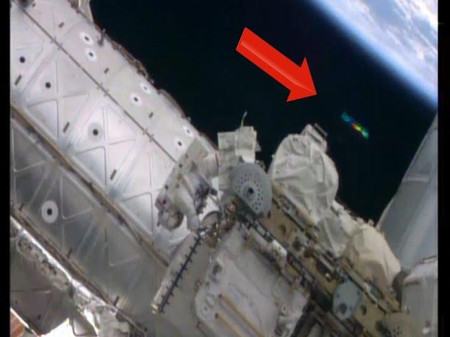 WOW!! UFO Sightings UFOs Visit ISS During Space Walk! OCT 7, 2014