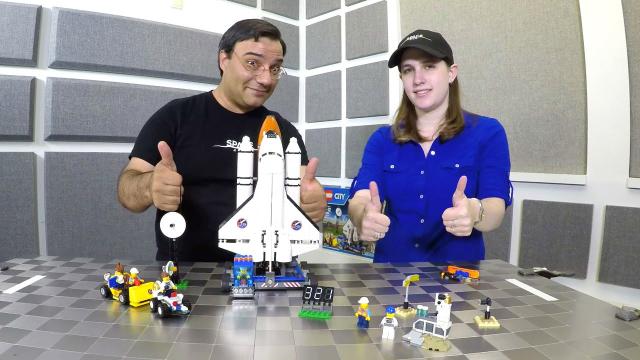 Lego Spaceport - Review and Time-Lapse Build | 4K UHD Video