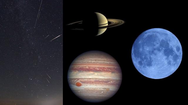 Perseid meteor shower, planets & blue moon in August 2021 skywatching