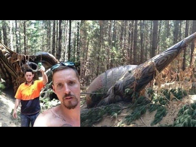 Crashed UFO in Macedon Ranges, Victoria, Australia