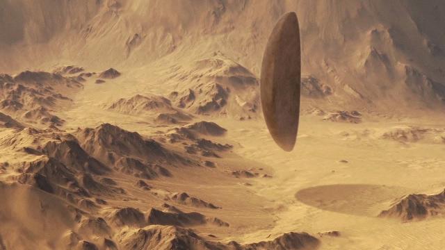 ???? Alien Spacecraft Filmed by NASA Mars Helicopter (CGI)