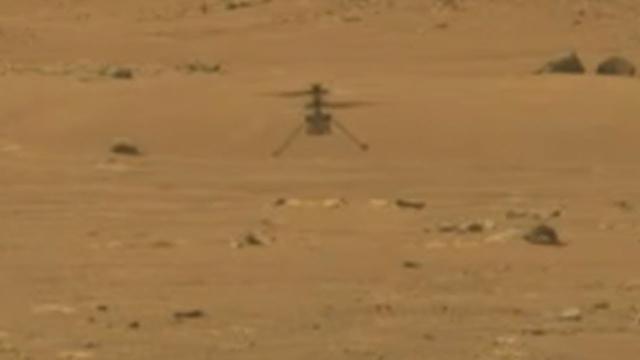 Ingenuity helicopter flies on Mars!! See the first pic & video