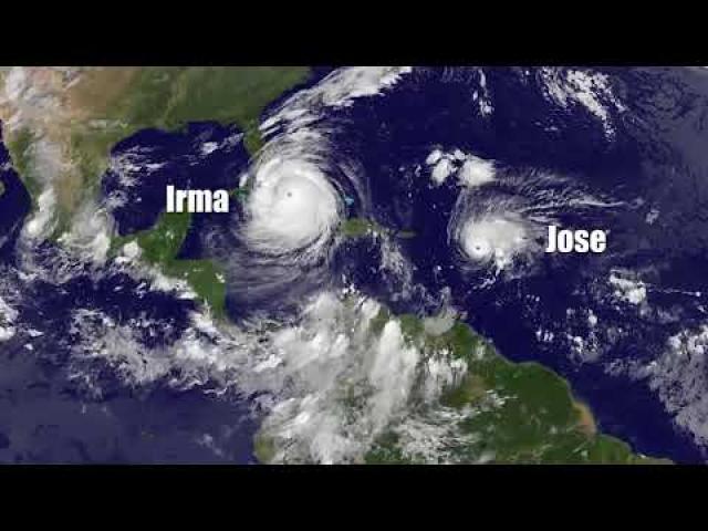 Hurricane Irma Over Florida - View from Space on September 9