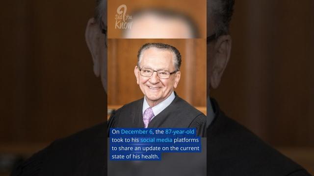 The Nicest Judge in the World Judge Frank Caprio is battling cancer  #did_you_know #viral_stories