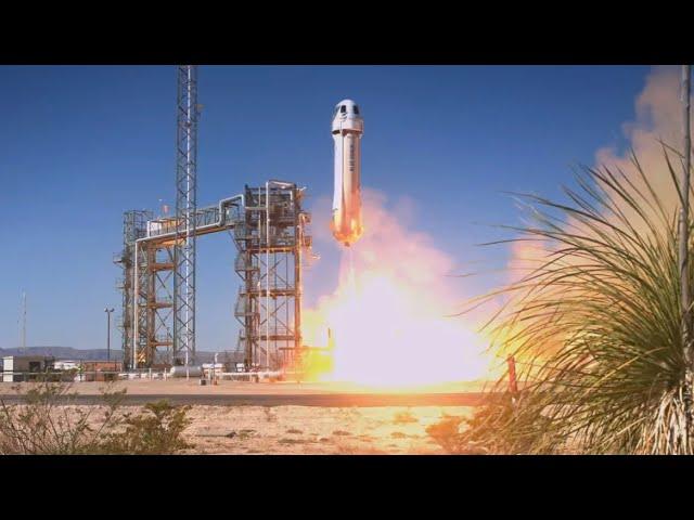 Watch Live! Blue Origin Launches New Shepard crewed flight NS-32