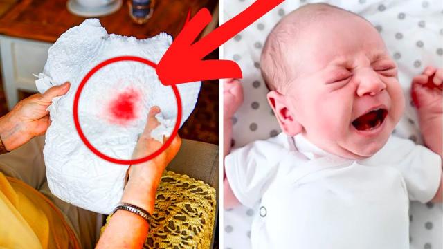 Mom Changes Diaper When Baby Wouldn't Stop Crying - Then She Discovers The Awful Reason Why