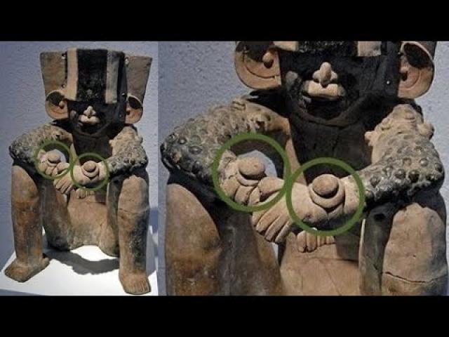 Who were these beings represented in ancient tribal art?
