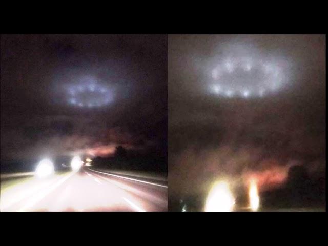 Eerie Ring of UFO Lights over Minnesota captured by several witnesses