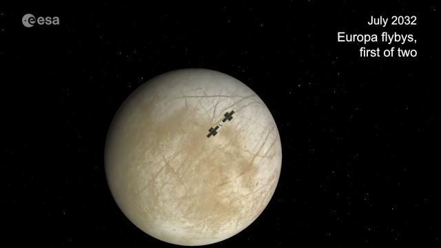 See ESA JUICE mission's flight plan to Jupiter & its moons