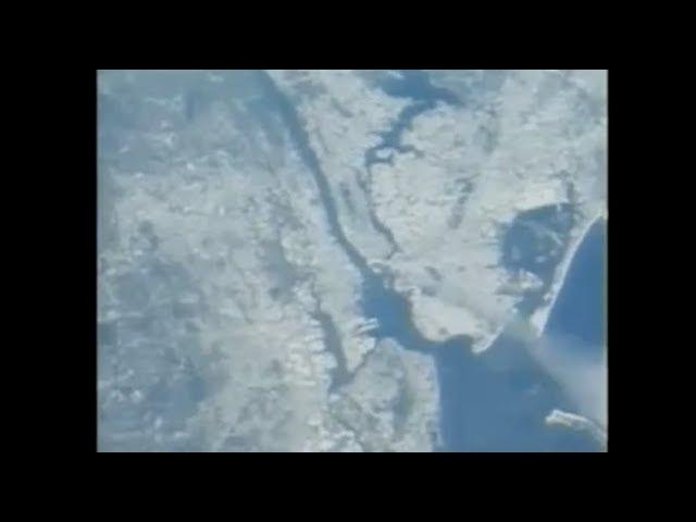 9/11/01: Lower Manhattan From Space