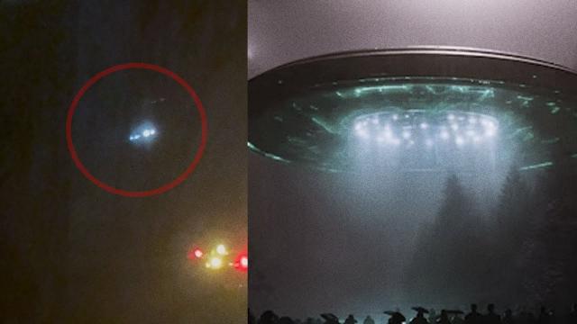 Large multi colored UFO captured in Charlotte, North Carolina, Feb 2024 ????