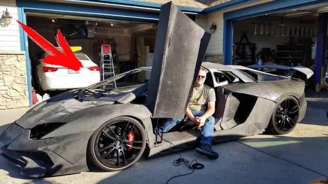 This Man 3D-Printed a Lamborghini In His Garage With His Son !