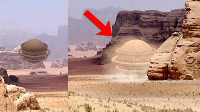Huge UFO over Wadi Rum desert, Jordan! Best UFO Sightings