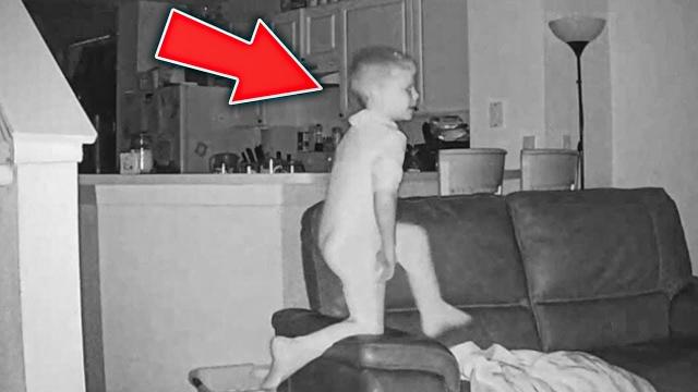 Little Boy Tells Mom He Is Not Alone at Night, Mom Puts Camera in His Room