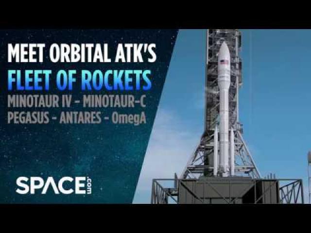 Meet Orbital ATK's Fleet of Rockets