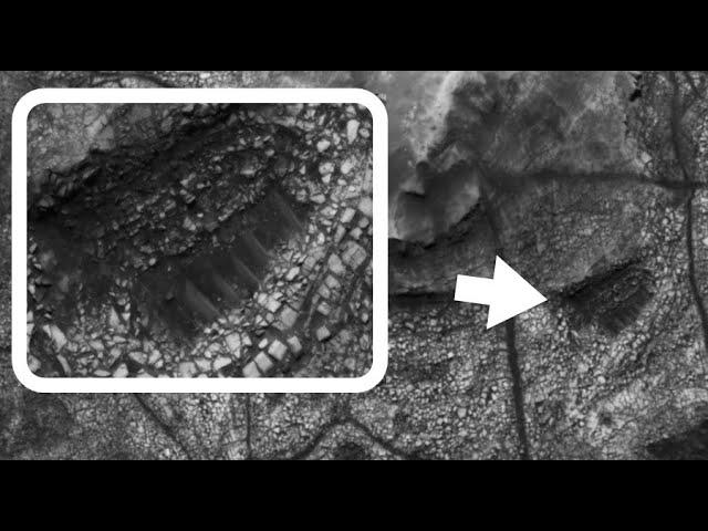 NASA Mars Reconnaissance Orbiter took photo of mysterious structure on Mars