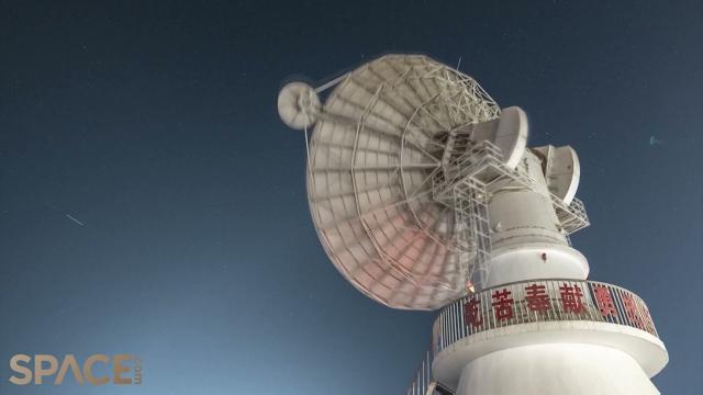 Tiangong space station flies over china in amazing real-time & time-lapsed footage