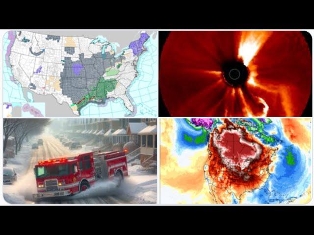 RED ALERT! Super FOG Usa! Floods in San Diego, Texas & Louisiana! Major Sun Action!