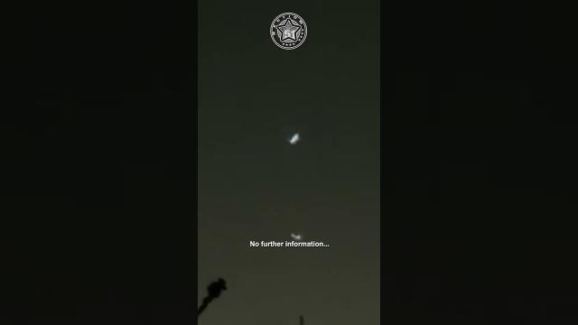 Strange rotating UFO spotted at night in Arizona, USA, April 2023 ???? #shorts