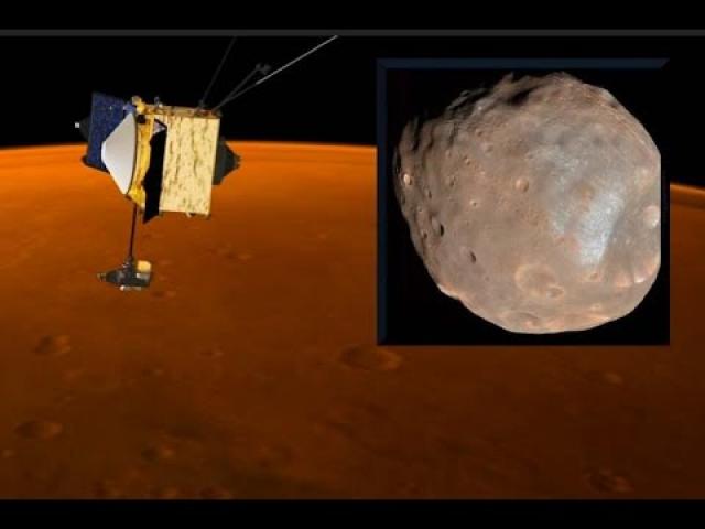 Dodging Phobos - MAVEN’s Thrusters Fired To Avoid Mars Moon | Video