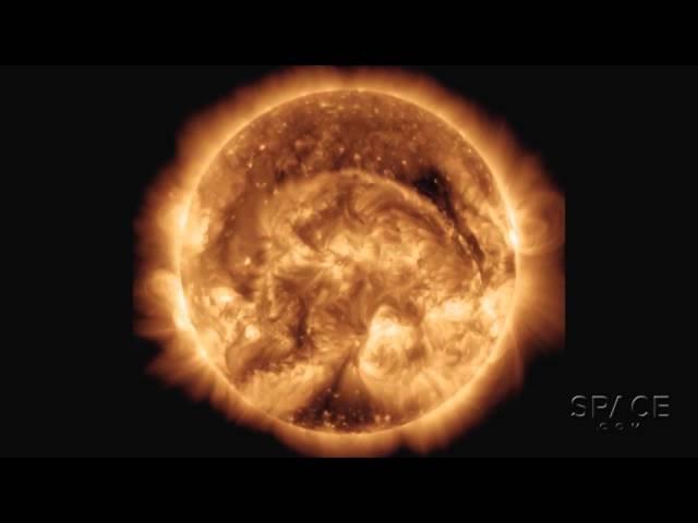 Gigantic Solar Filament Eruption May Be Earth-Directed | Video