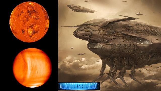 Mega Alien Structure Creates 6200 Mile Long Wave On Venus! 1/16/17