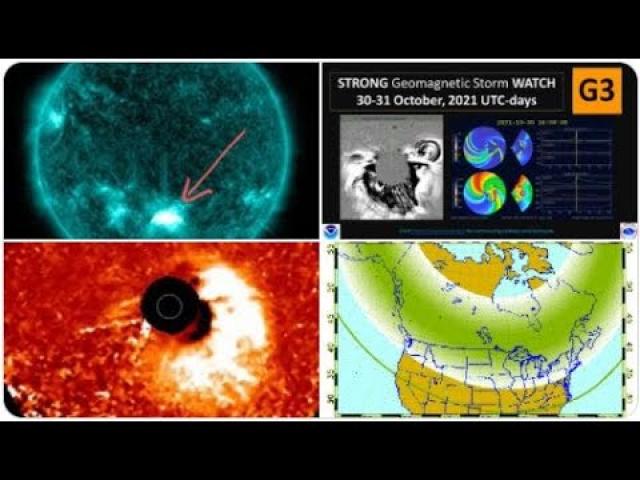 Strong G3 Geomagnetic Storm from X-Class Solar Flare expected to hit Earth today!