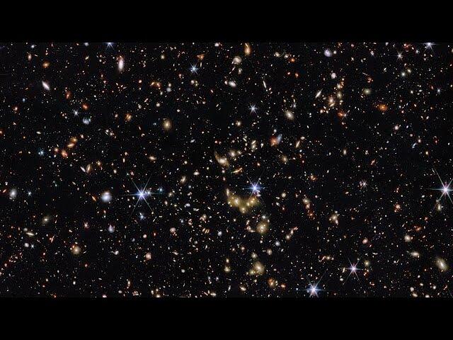 Pan video: Infrared and optical image (Hubble and Webb)