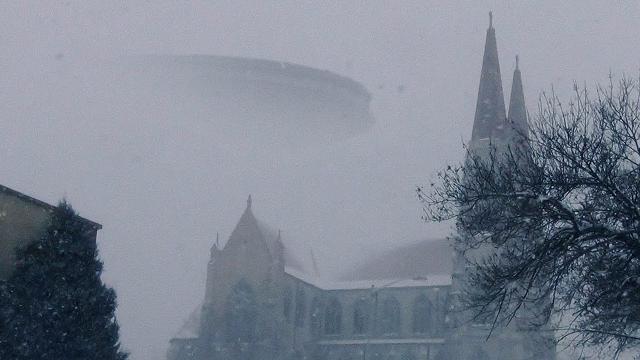 ???? Huge UFO Over Church In Pennsylvania (CGI)